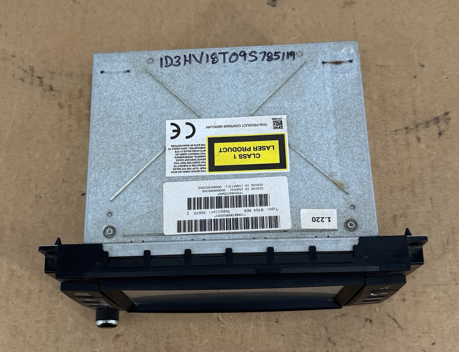 09 10 11 12 13 Jeep Dodge Chrysler Navigation Radio High Speed P05064739AC OEM