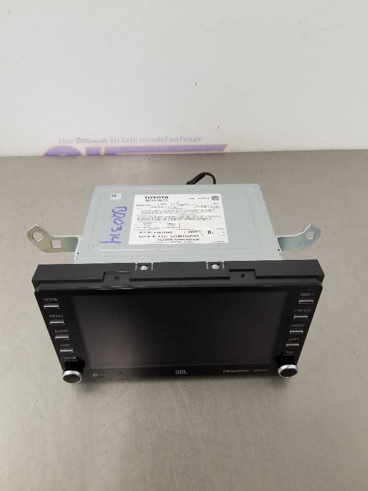 20 TOYOTA TACOMA 4X4 TRD PRO RADIO AUDIO DISPLAY AND RECEIVER 8614004210 OEM