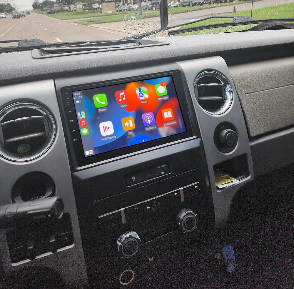 Car Stereo Radio Android 13 Carplay GPS WIFI For Ford F-150 2009-2012