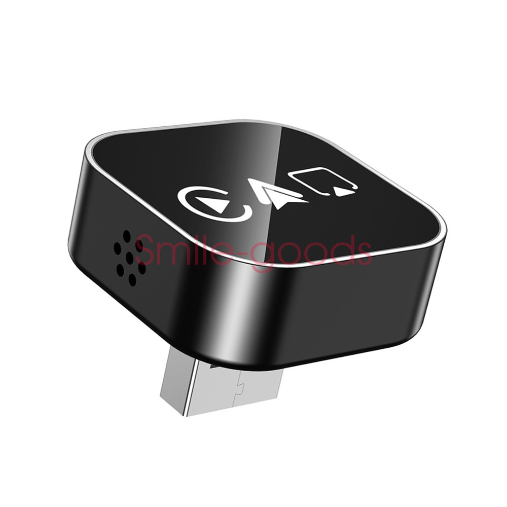 4in1 Wired to Wireless CarPlay Adapter for Apple iPhone Android Mirror Link