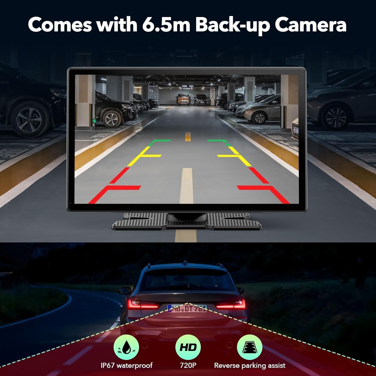 Carplay Display Screen with Net-flix Youtube Tiktok 9 inch Wireless CarPlay
