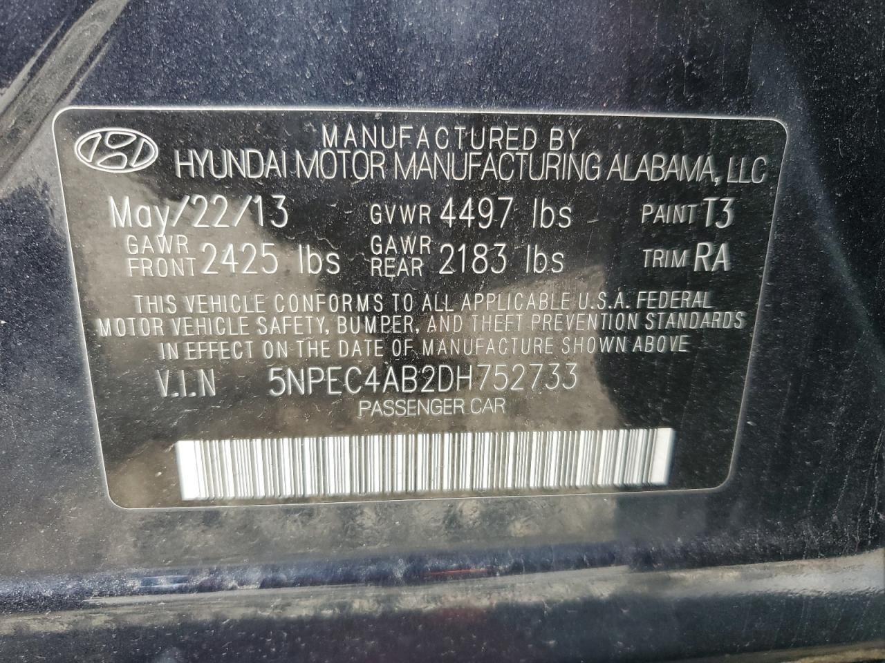 Audio Equipment Radio Receiver Assembly ID 961803Q750 Fits 13 SONATA 4961492