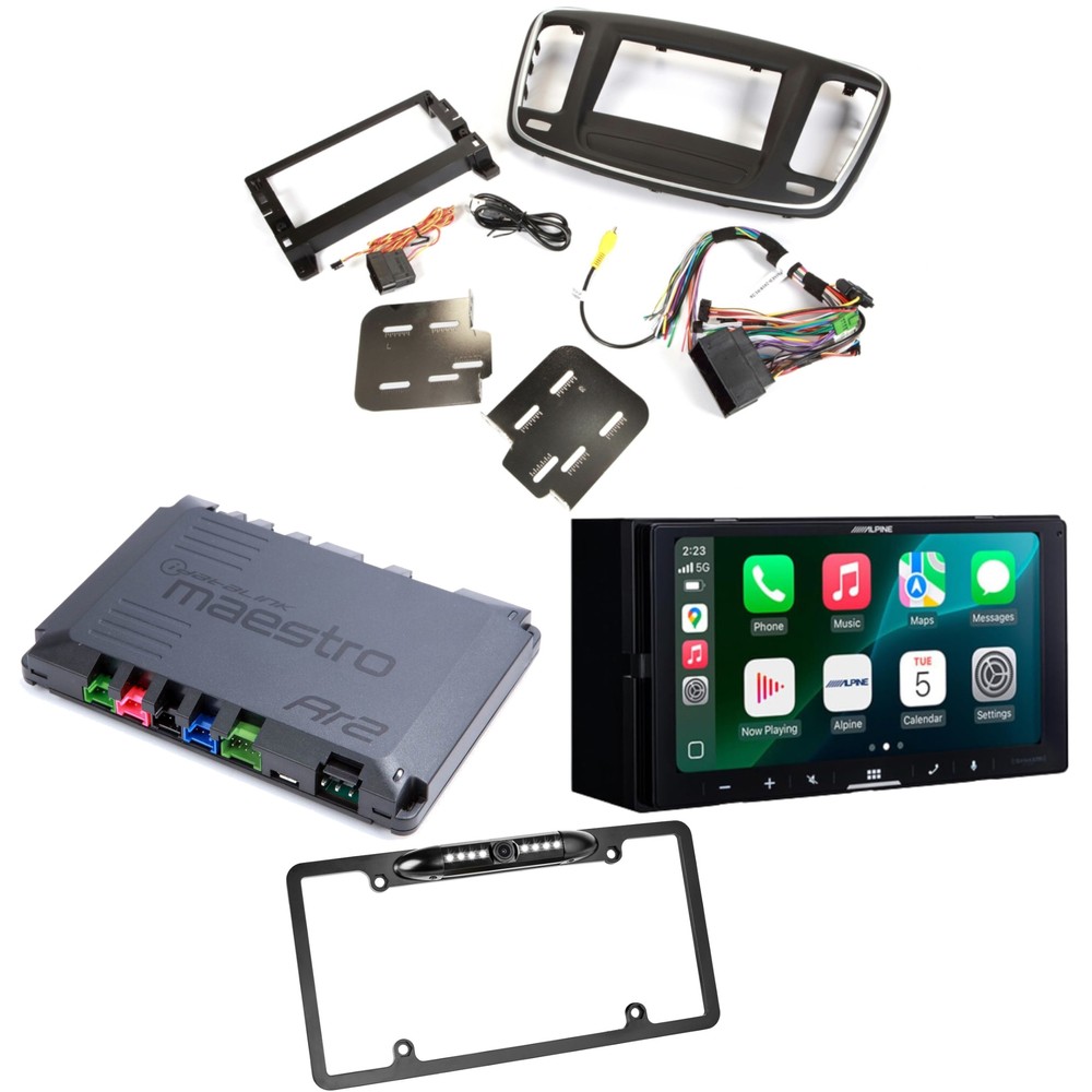 Alpine ILX-W770M Factory Radio Upgrade Kit for 2015-2017 Chrysler 200