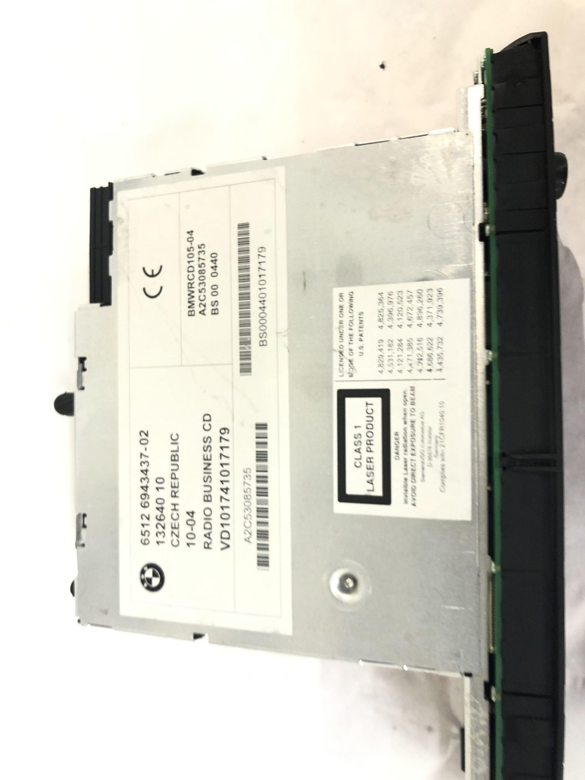 04-06 BMW X3 Business Radio CD Player Oem Tested May Need Dealer Programming #