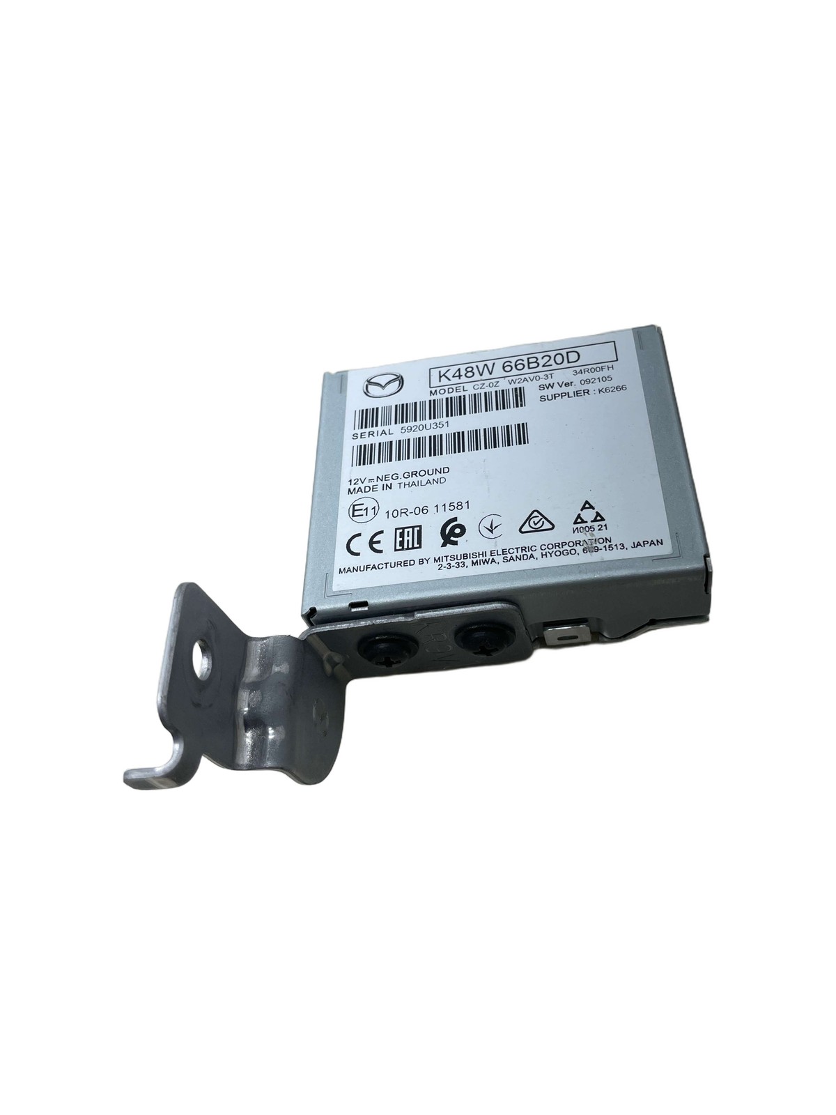 2024-2026 MAZDA CX-70 OEM AUDIO SOUND SYSTEM AMP AMPLIFIER MODULE K48W66B20D