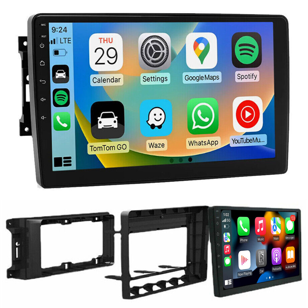 10.1″ Carplay For Dodge RAM 1500 2500 2009-2012 Android 15 Car Radio GPS Stereo