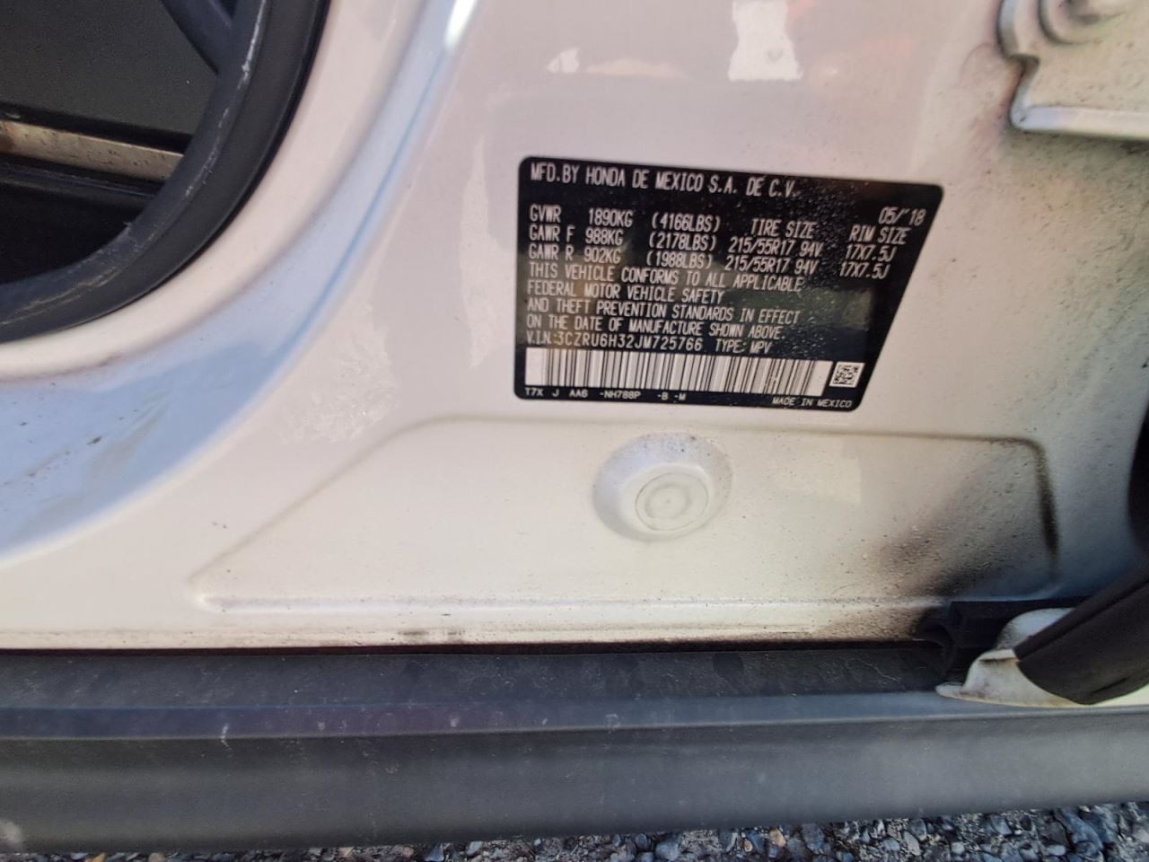 Audio Equipment Radio US Market Display And Receiver LX Fits 18 HR-V 2941536