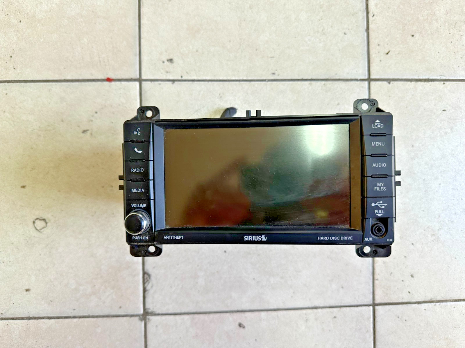 2013 JEEP GRAND CHEROKEE RADIO U CONNECT HEAD UNIT AUX RHB OEM 05091340AD