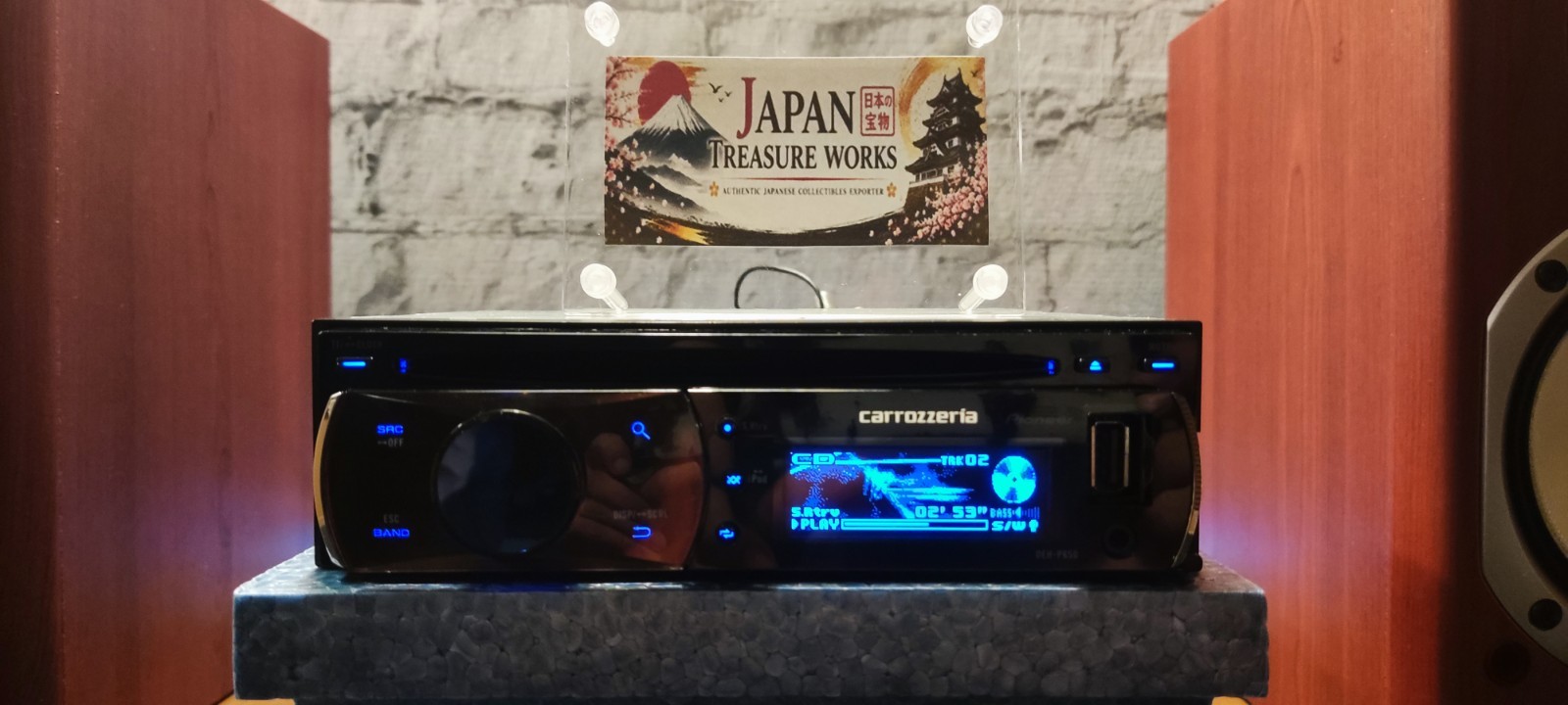 Pioneer Carrozzeria DEH-P650 CD USB AUX JDM Car Stereo Head Unit Tested