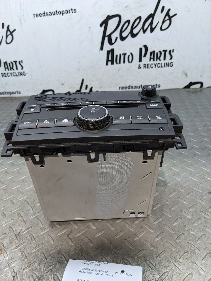Audio Equipment Radio AM-FM-stereo-CD-MP3-USB Opt Uui Fits 11-12 ACADIA 1173902