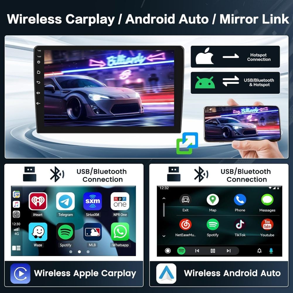 4+64G Car Stereo Radio For Nissan Versa Sedan 2015-2019 Apple Carplay Android 15