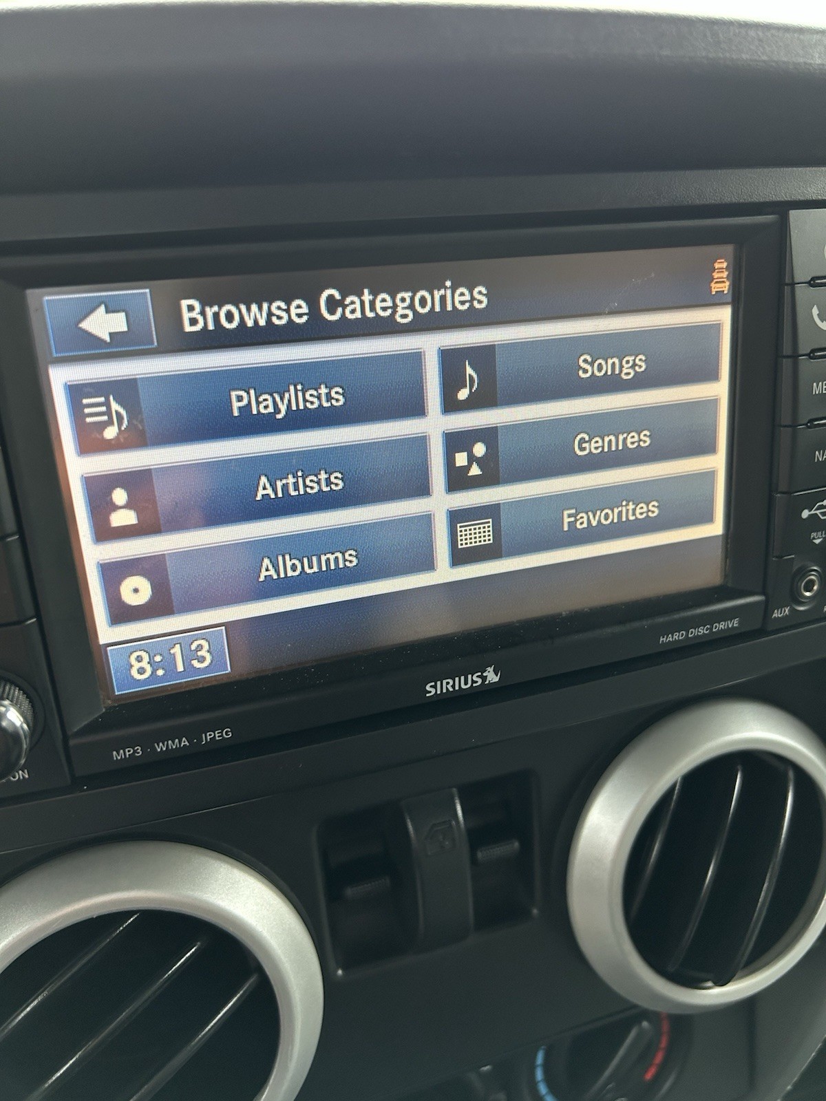 JEEP WRANGLER NAVAGATION SYSTEM RADIO CD PLAYER MOPAR OEM 2007-2010 CHRYSLER