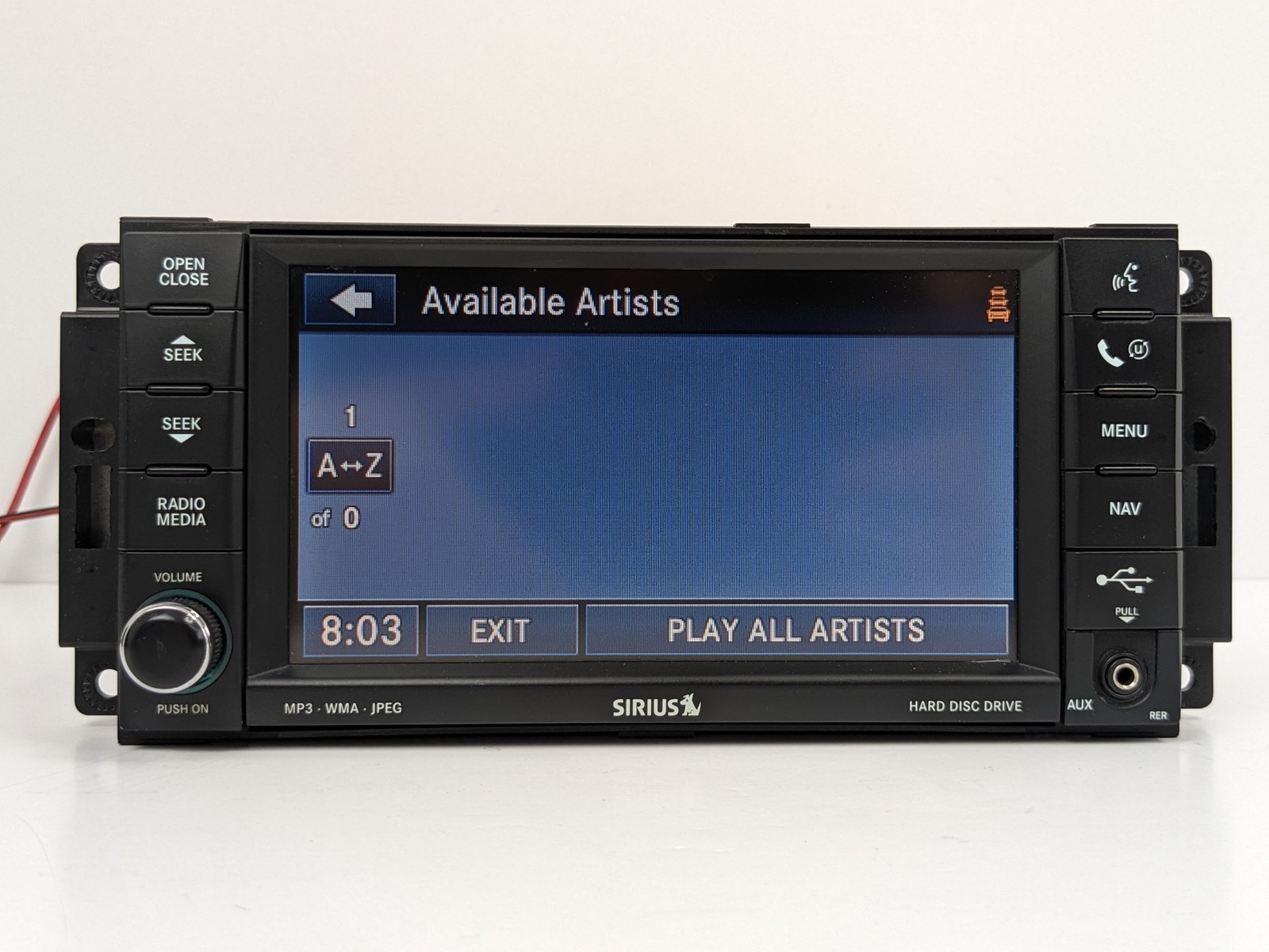 2008-2010 Chrysler 300 Radio AM FM DVD Player Receiver W/Navigation OEM ID RER