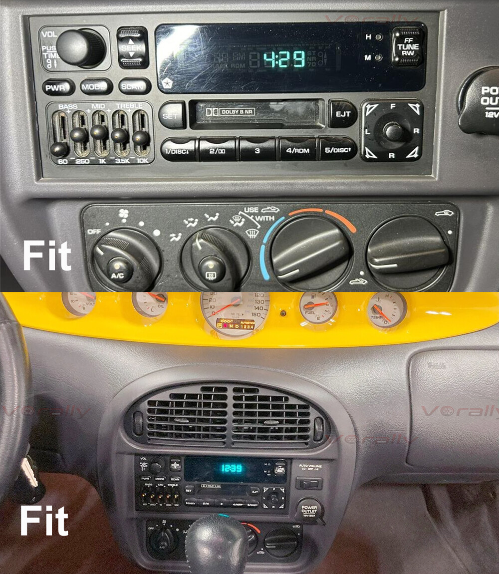 For 1997-2002 Plymouth Prowler Android 15 Carplay Car Stereo Radio GPS Bluetooth