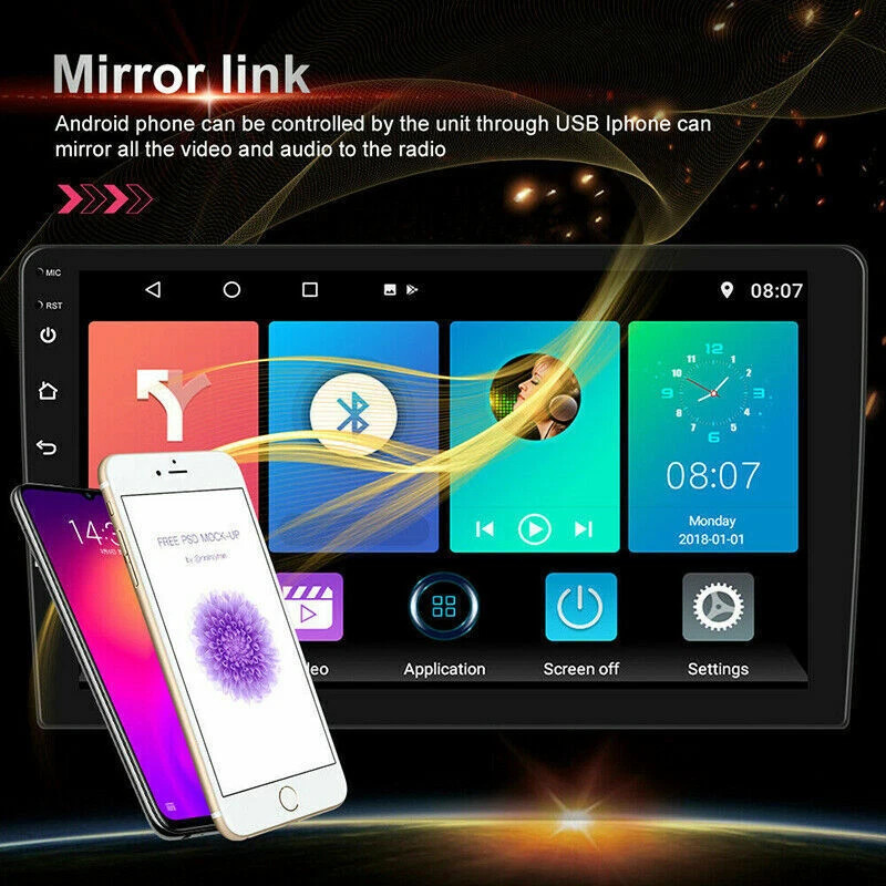9″ For 2002-2004 2005 Dodge Ram Radio Stereo CarPlay Android 15 Navi FM GPS BT