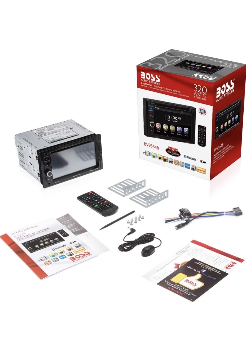 boss audio system apple car play