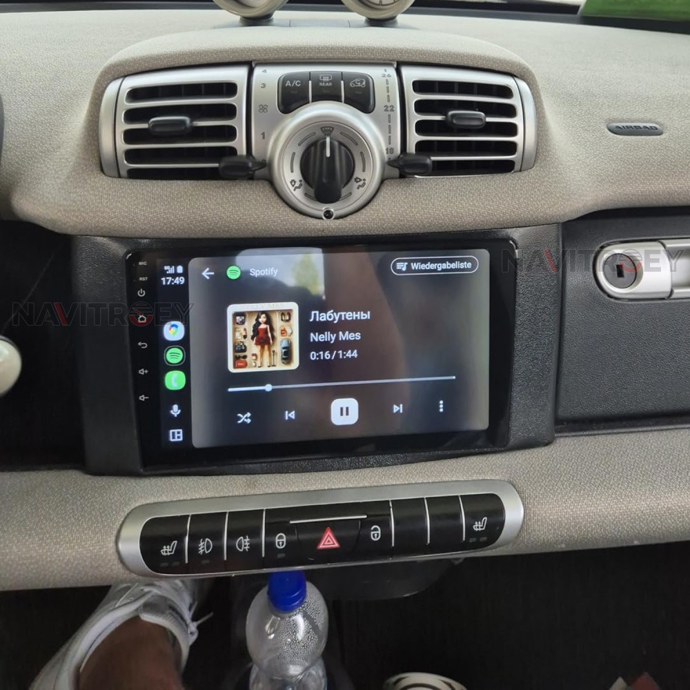 For Mercedes Benz Smart Fortwo 2011-2015 Android 15 Car Stereo Radio GPS CarPlay