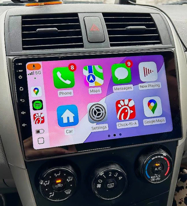 Car Radio Stereo Carplay For 2009-2013 Toyota Corolla GPS Android Auto