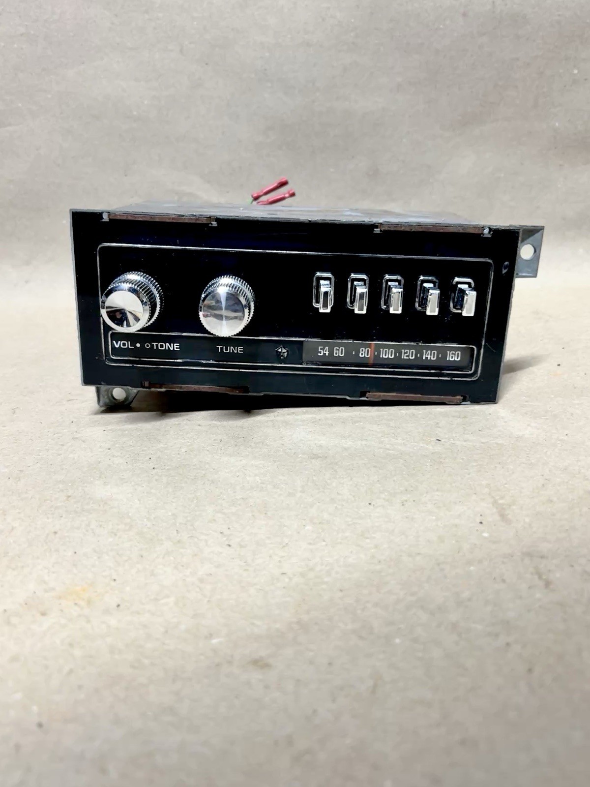 1975-1980 Dodge Truck OEM Radio Tuner AM Only Pushbutton Ramcharger ORIGINAL