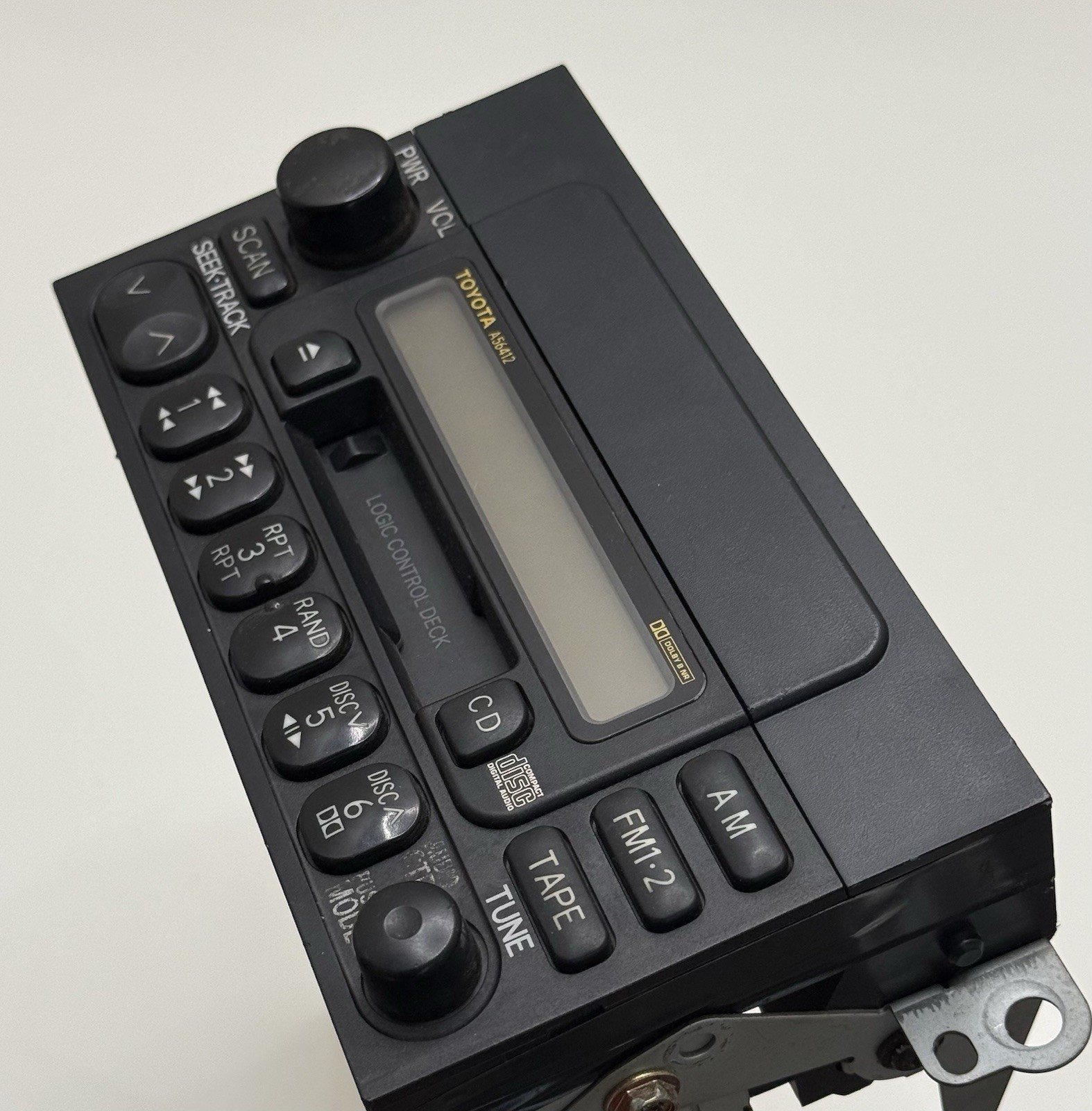 OEM 2000-2004 Toyota Tacoma AM/FM Cassette Radio CD Controller 86120-AD030