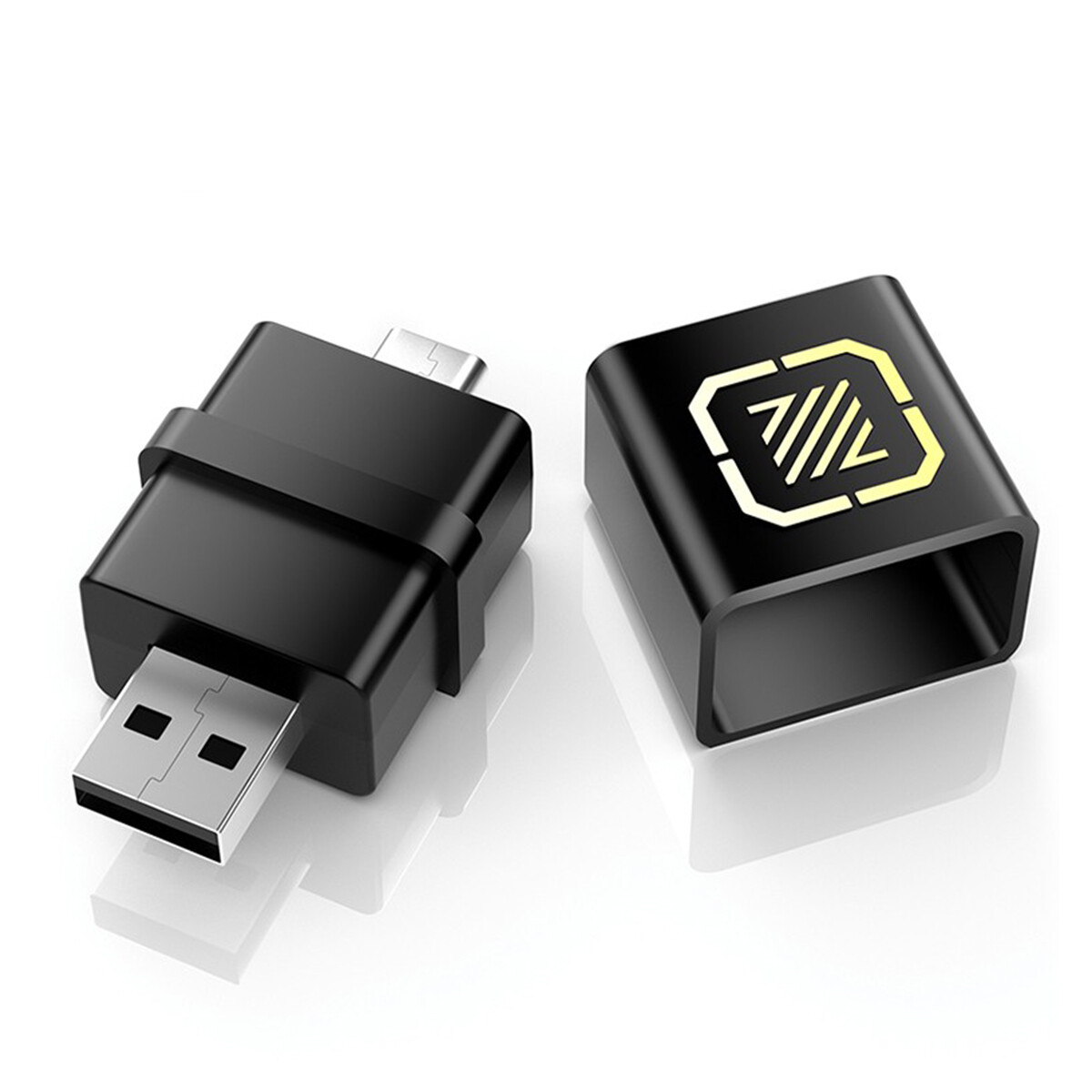 2 in 1 Wireless Apple Carplay Android Auto Adapter Mini USB & Type-C Dongle Box~