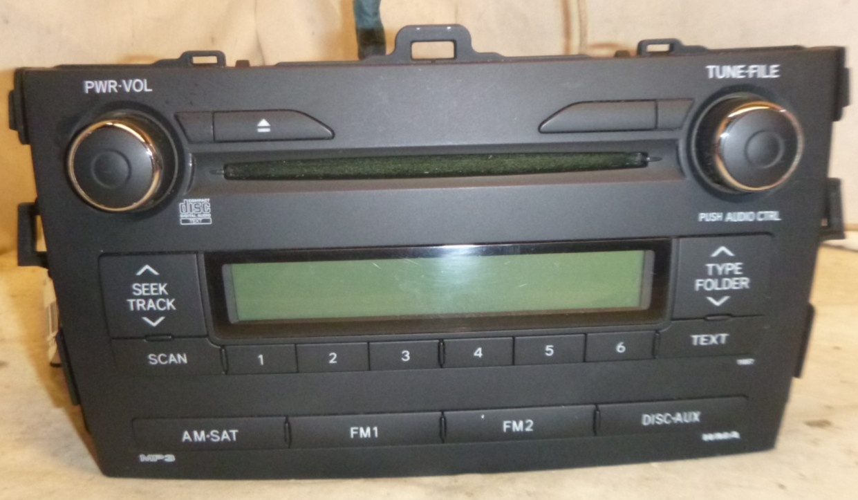 11 12 13 Toyota Corolla Radio Cd Player 86120-02E50 RAT45
