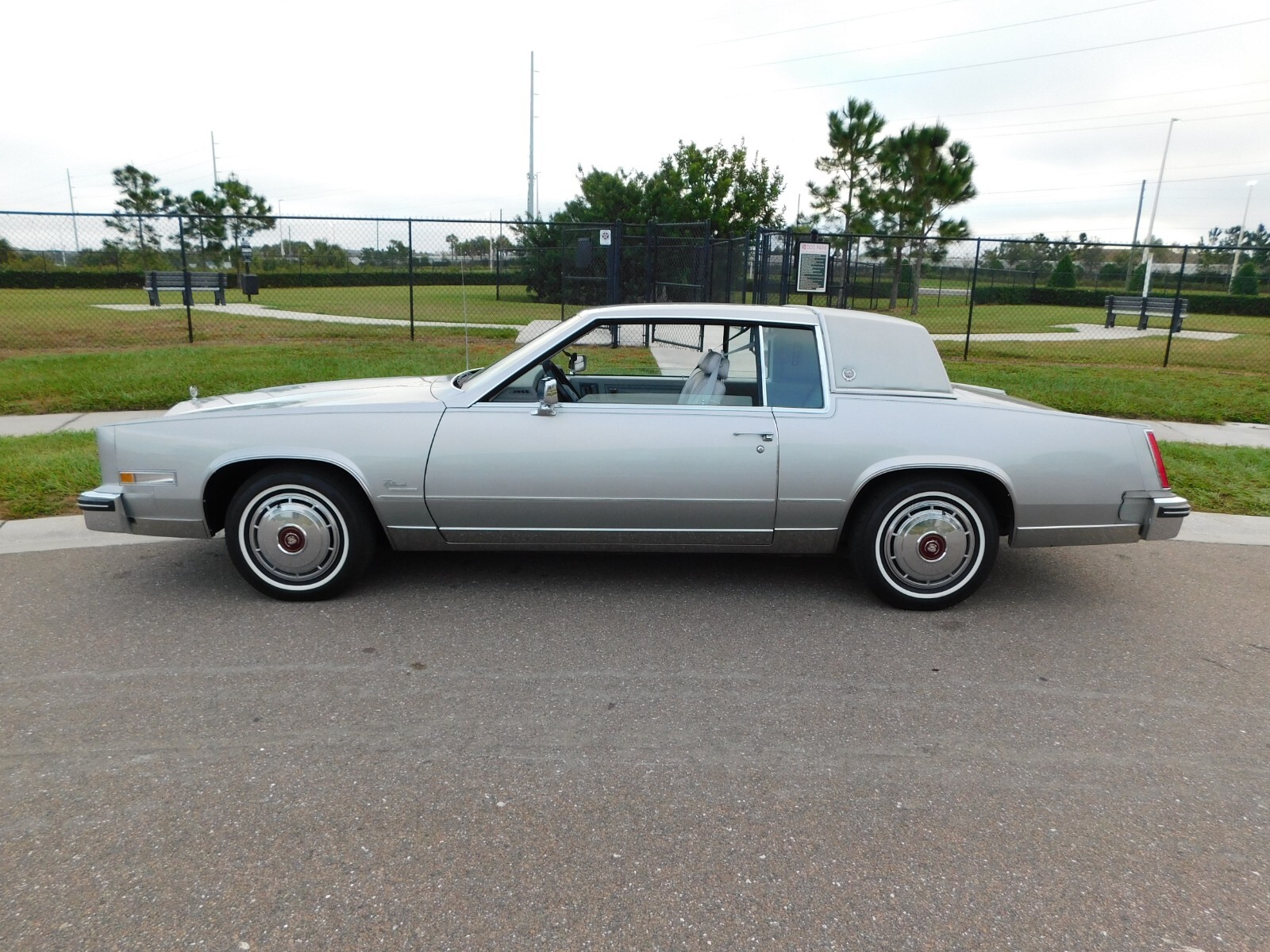 GM 1979 Cadillac Eldorado in Norfolk Grey with Silver leather interior 350 V-8.