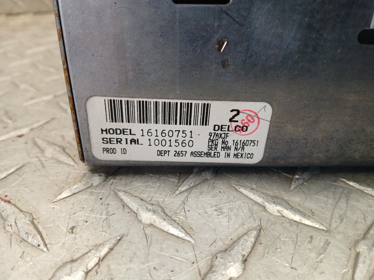 90-93 CORVETTE C4 RADIO CONTROLLER BOSE DELCO AM FM CASSETTE