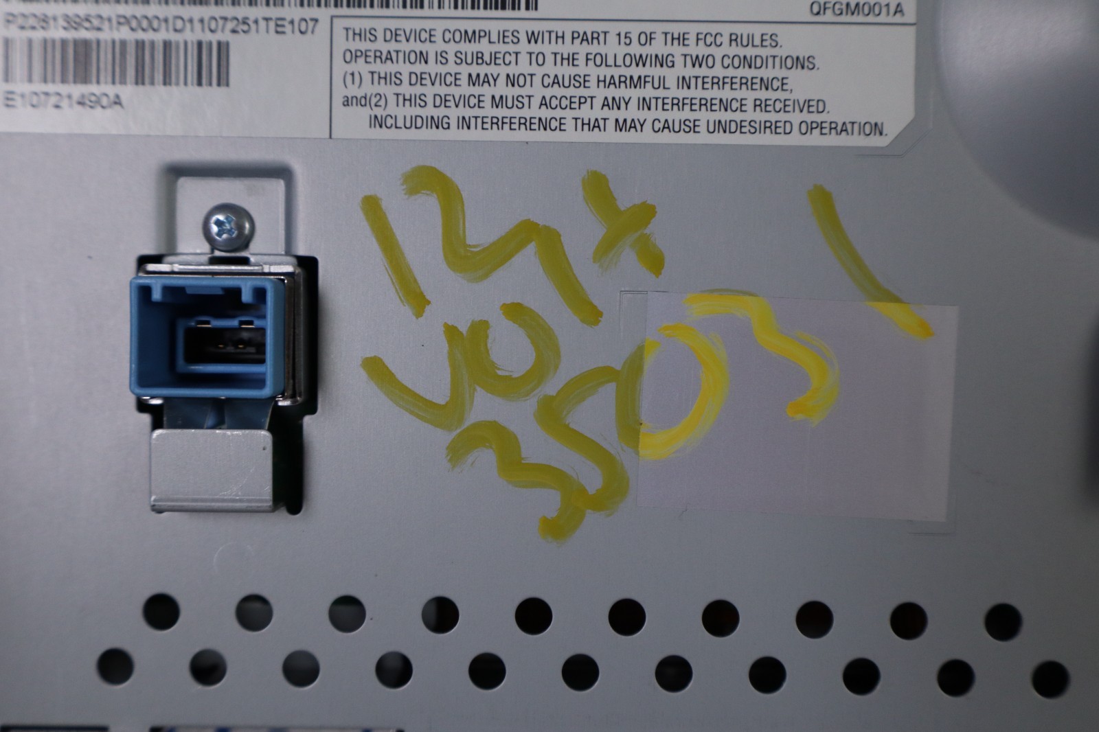 2011 2012 2013 2014 2015 CHEVY VOLT RADIO INFORMATION DISPLAY SCREEN OEM