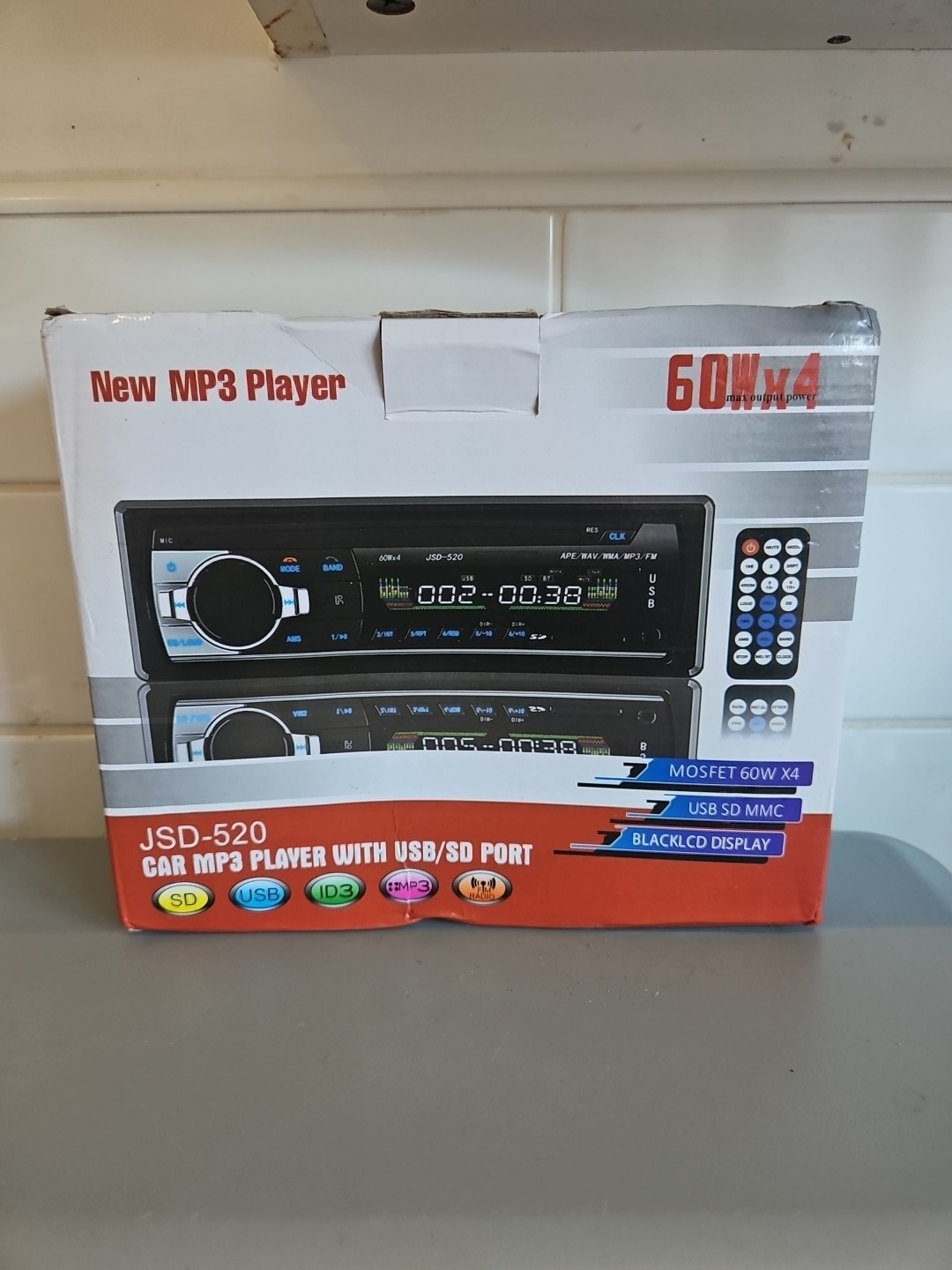 Car Radio JSD-20158 MP3 Player USB/SD/Aux Port New