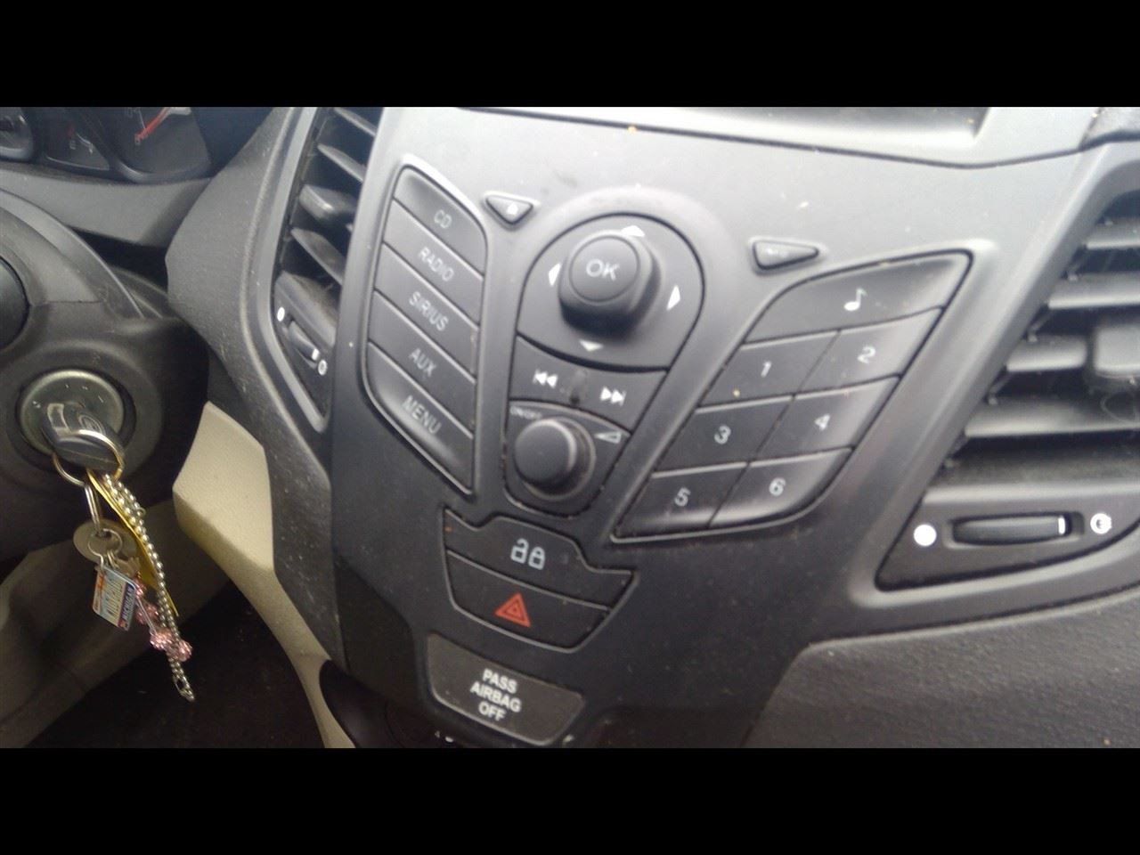 Audio Equipment Radio Control Panel From 07/16/12 Fits 13 FIESTA 608141