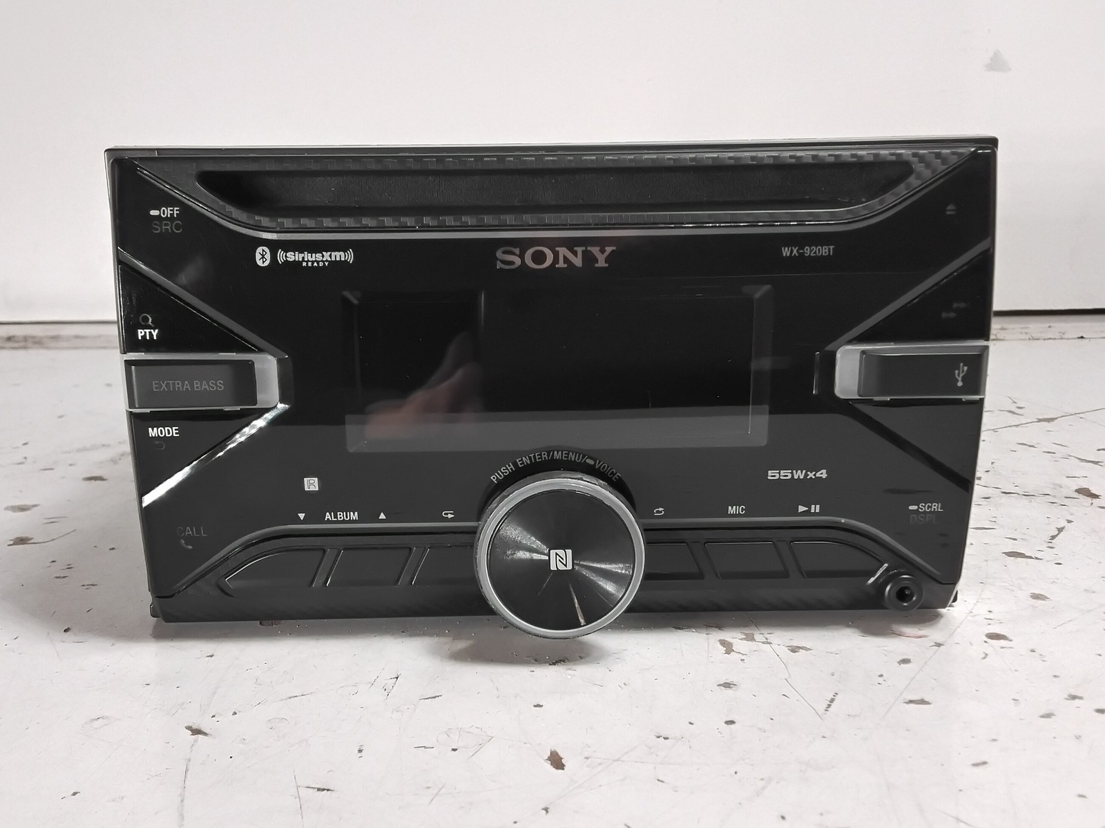 Sony WX-920BT Double Din CD Bluetooth USB AUX AM FM Radio Receiver