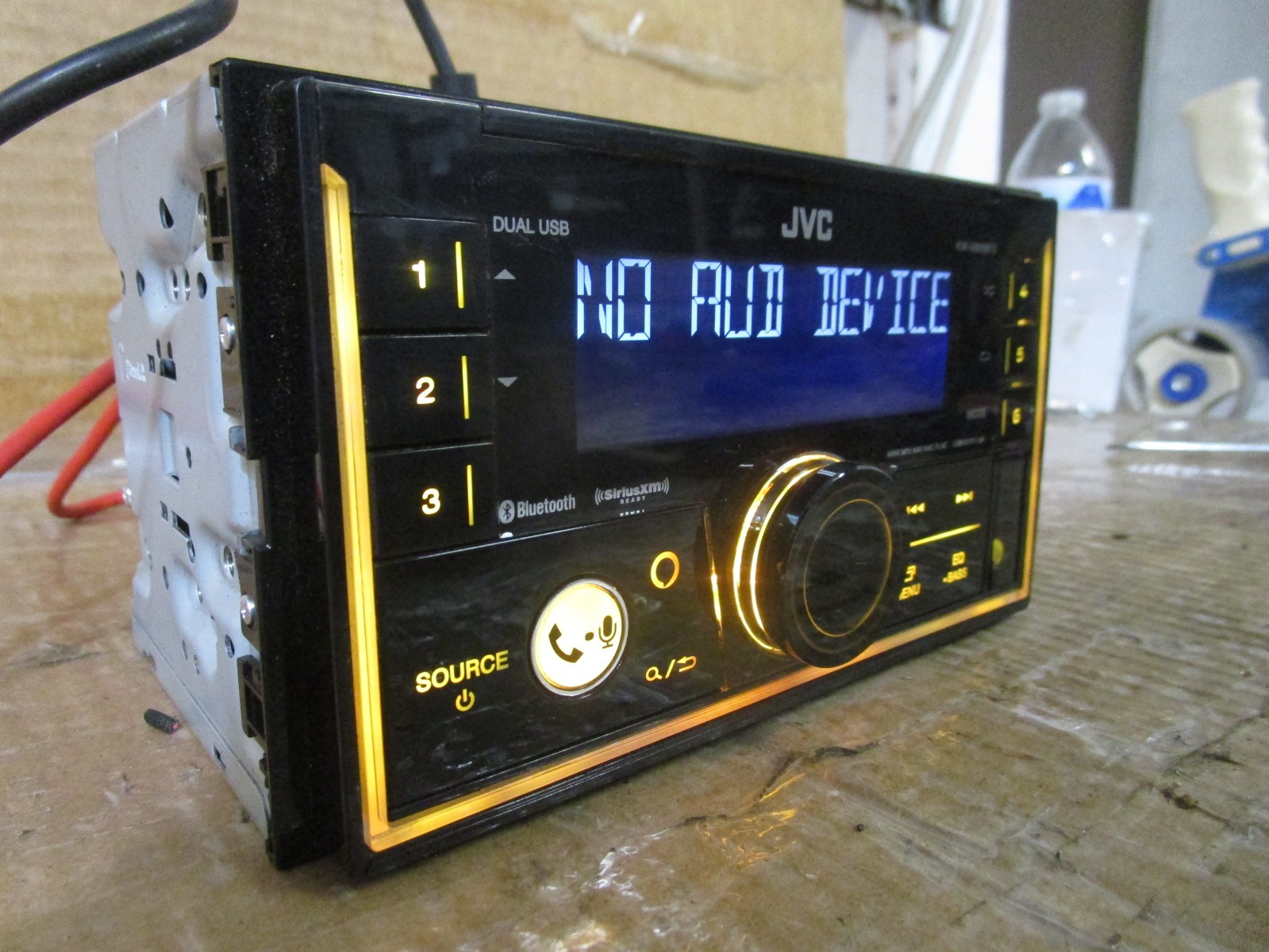 JVC Aftermarket Radio Stereo Audio Sound Receiver Equipment AMFM KW-X855BTS