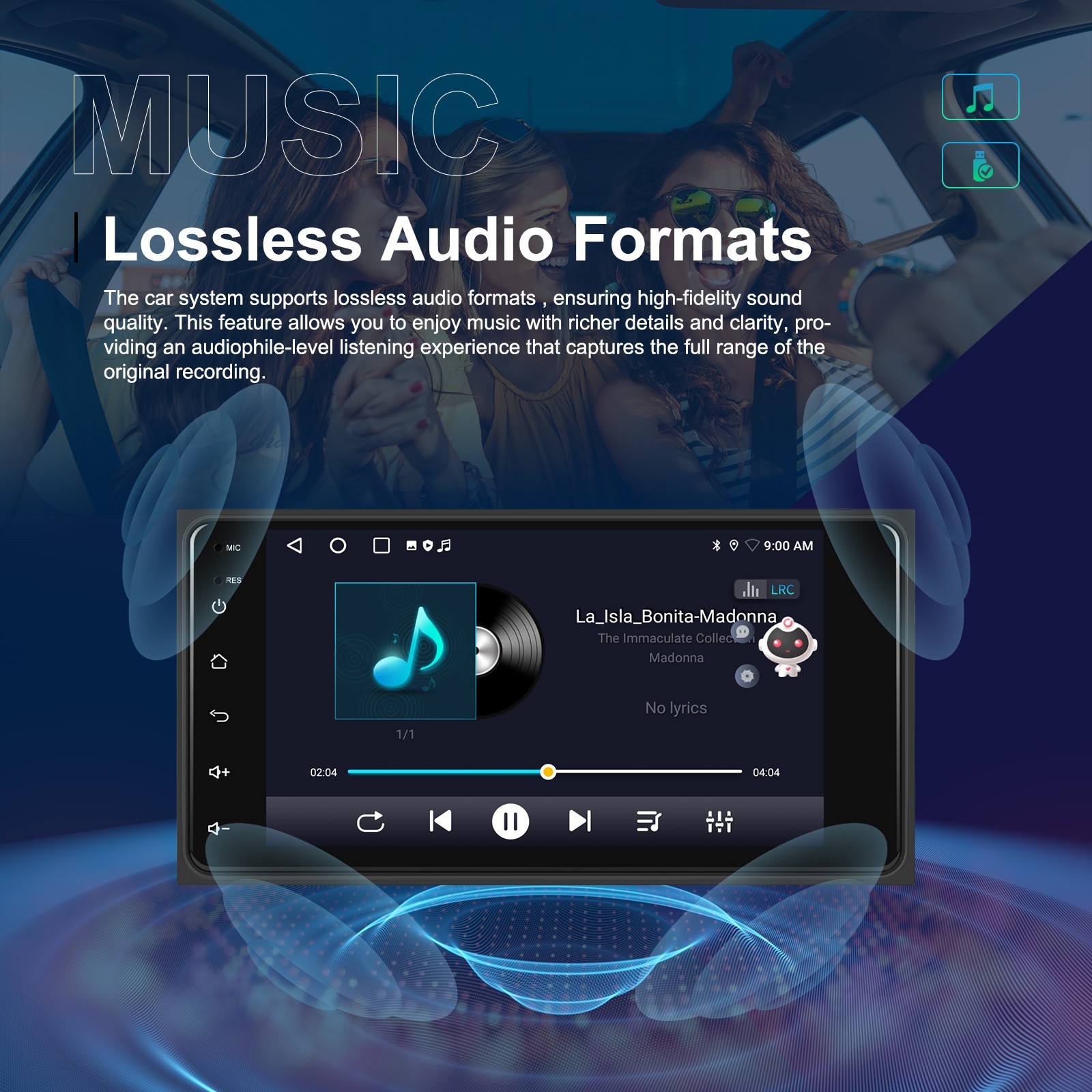 For 2000-2006 Toyota Tundra Sequoia CarPlay Android 13 Car Radio Stereo GPS Cam