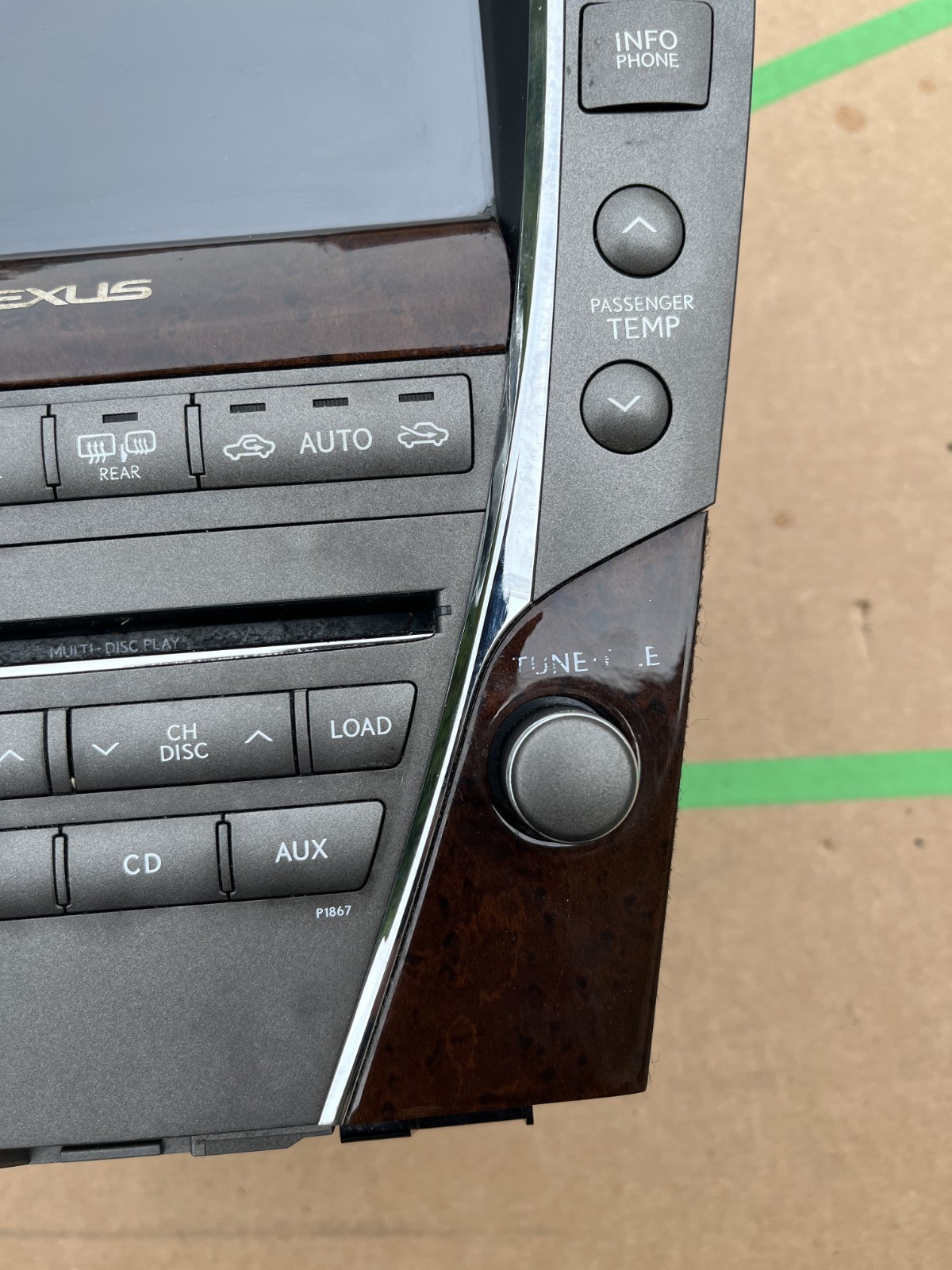✅ 2010-2012 LEXUS ES350 NAVIGATION DISPLAY SCREEN 86431-33010 / 86805-53240 OEM