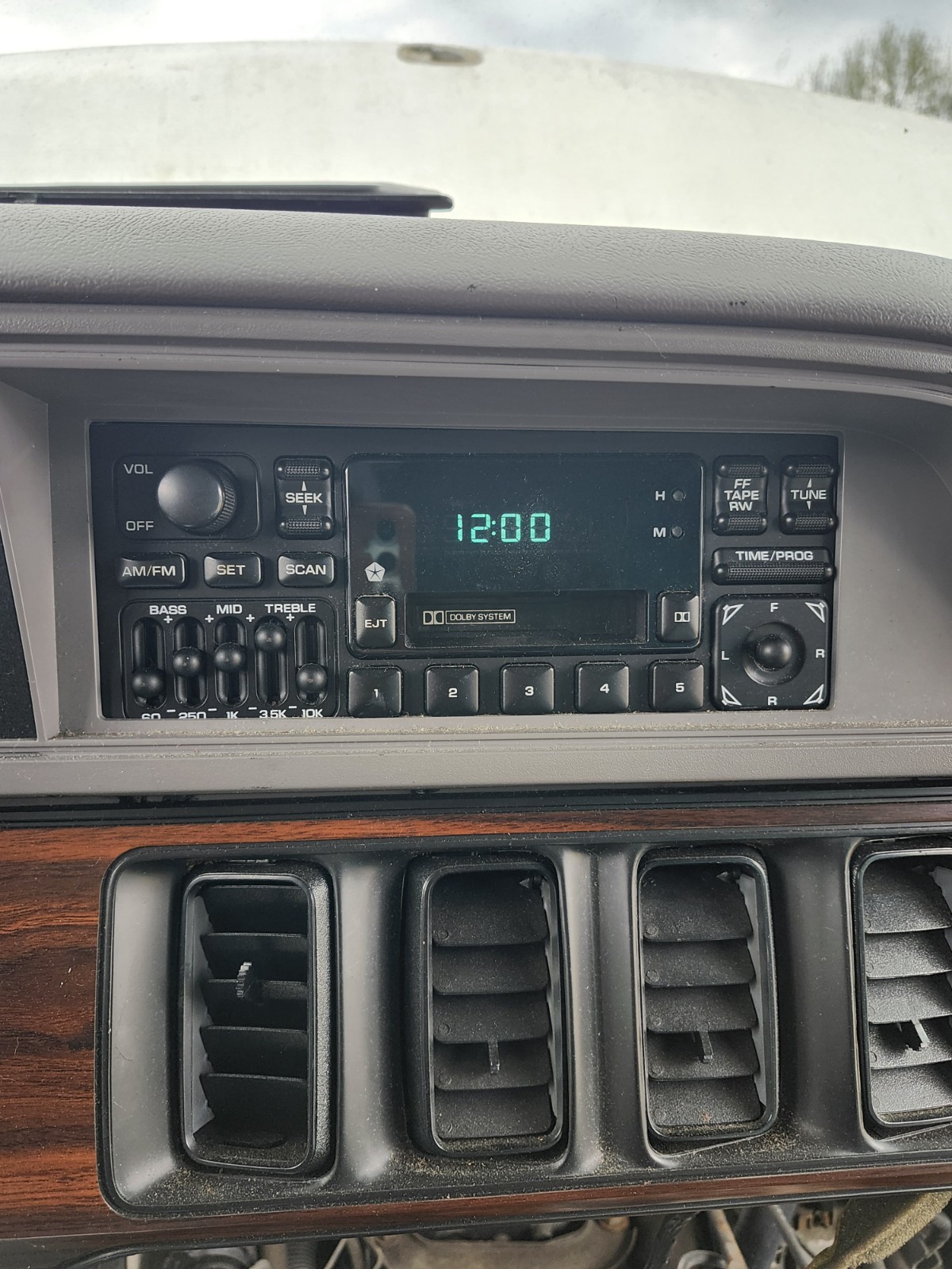 1989 – 1994 DODGE RAM 5.9 CUMMINS 1st Gen Factory Radio Tape Player OEM Tested!!