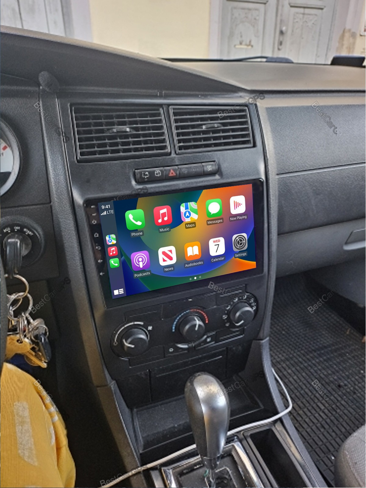 Car Stereo For Dodge Charger Magnum 2005-2007 CarPlay Android 15 GPS Sat Nav BT