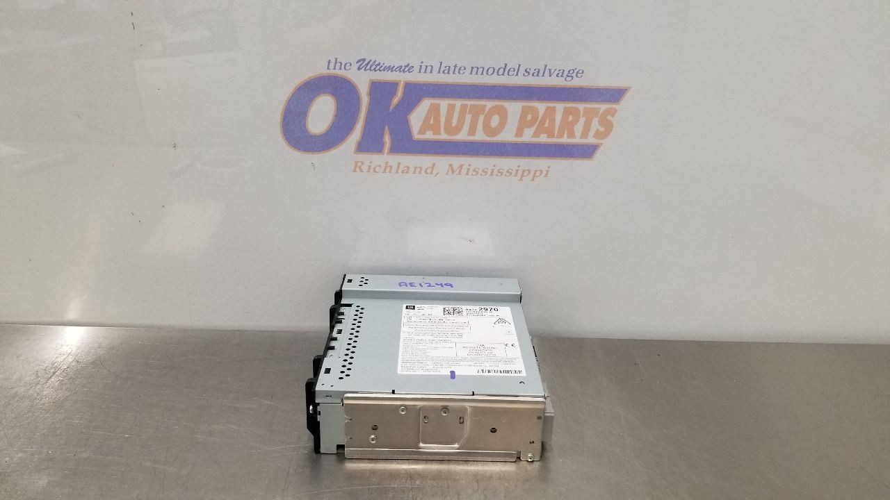 20 GMC SIERRA 1500 RADIO AUDIO RECEIVER OPT IOR 84762970