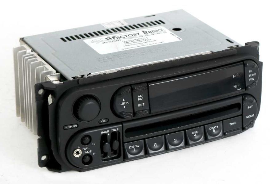 2002 Chrysler Concorde Radio AM FM CD Player w Aux – P05064354 RBK Slider Ver