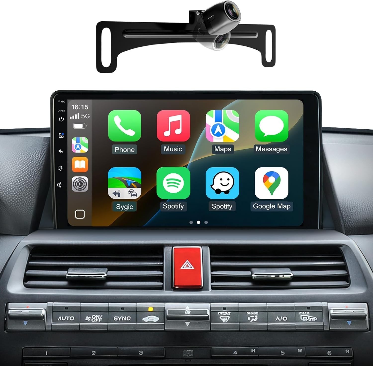 10.2″ Car Radio Stereo FOR Honda Accord 8th 2008-13 Upgrade 2+64G IPS HD TScrn W