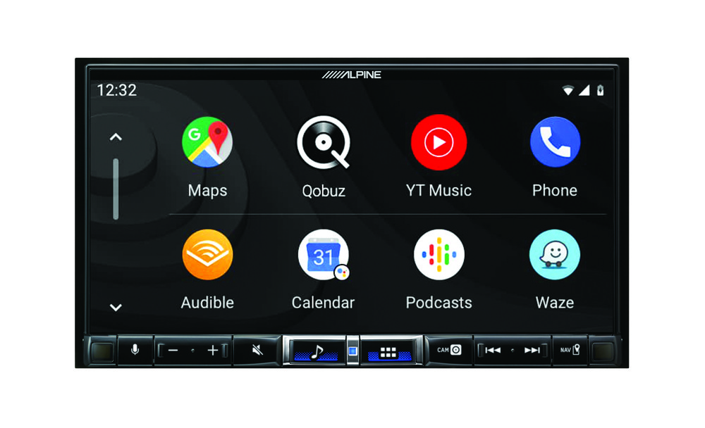 Alpine iLX-507 7″ Touchscreen Multimedia Receiver + License Plate Camera
