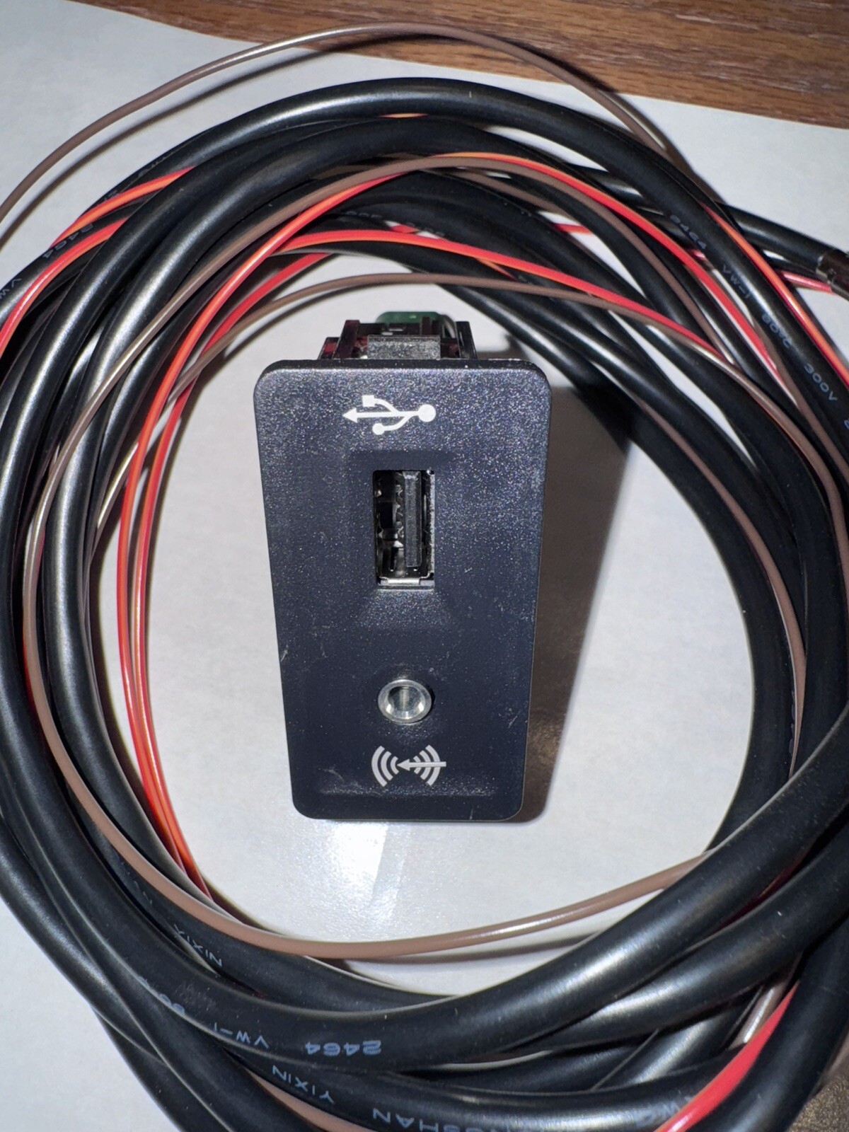 15-21 VW Golf R Gti MIB2 MIB2.5 USB Port Cable CarPlay Android Auto MK7 MK7.5