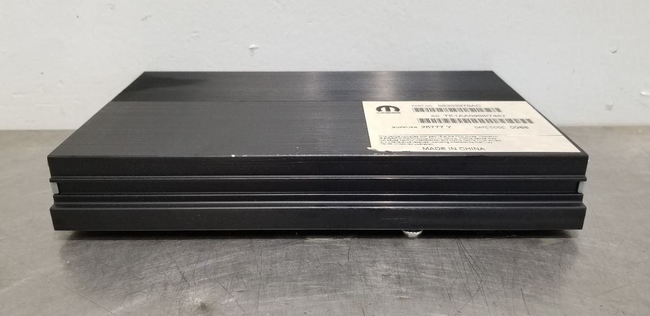 18 DODGE CHARGER 552 WATT RADIO AUDIO AMPLIFIER AMP 68303976AC