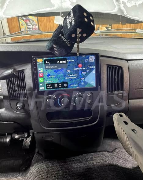 9″ For 2002-2004 2005 Dodge Ram Radio Stereo CarPlay Android 15 Navi FM GPS BT