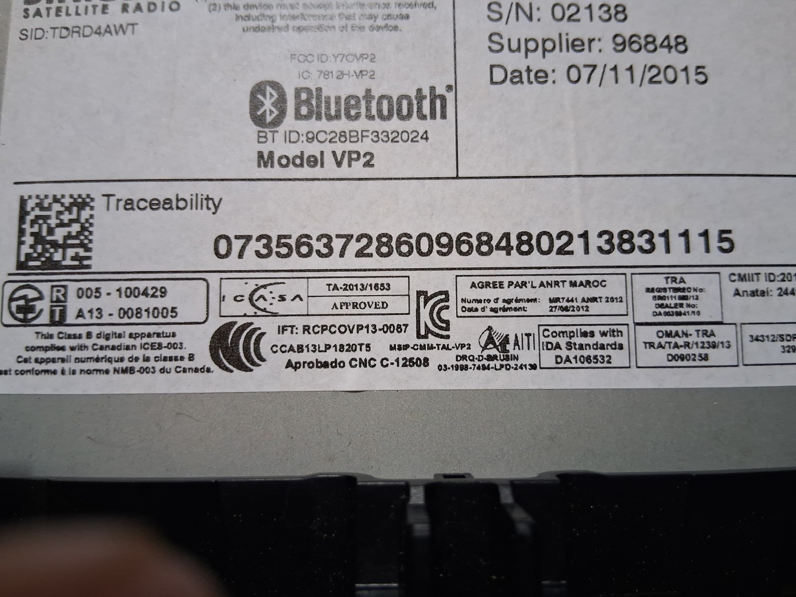 2015-2023 Jeep Wrangler/Renegade OEM Stereo