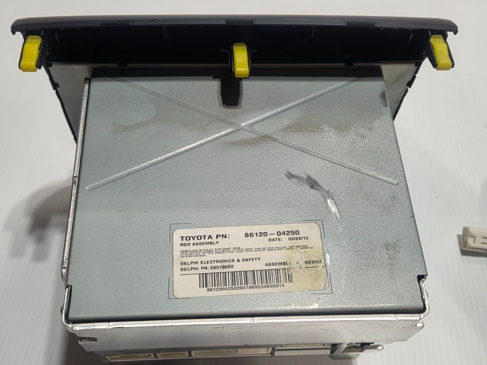 2012 Toyota Tacoma OEM Radio CD MP3 WMA 86120 04250 D1822 Non JBL Tested