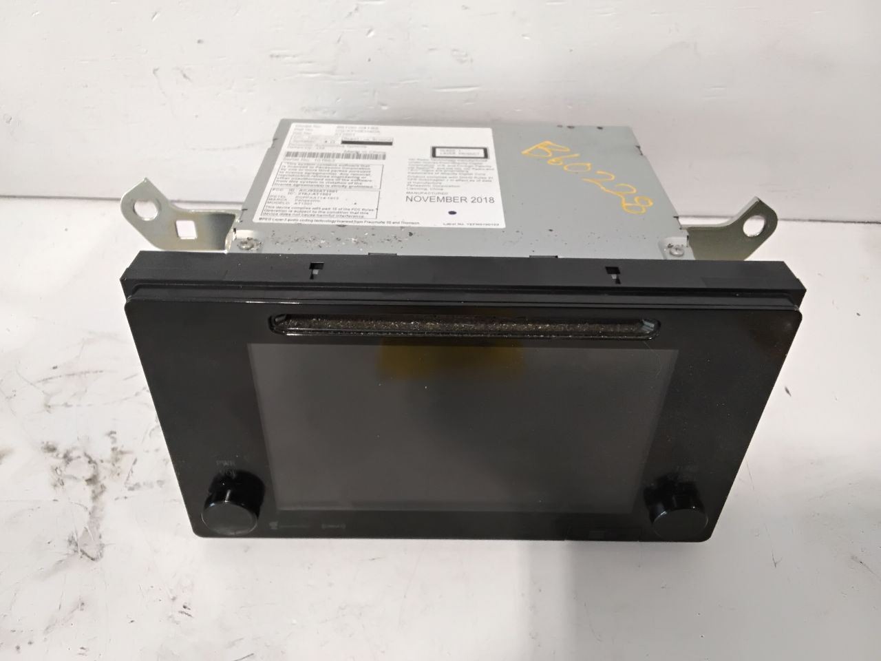 2018-2019 Toyota Tacoma Radio Display and Receiver