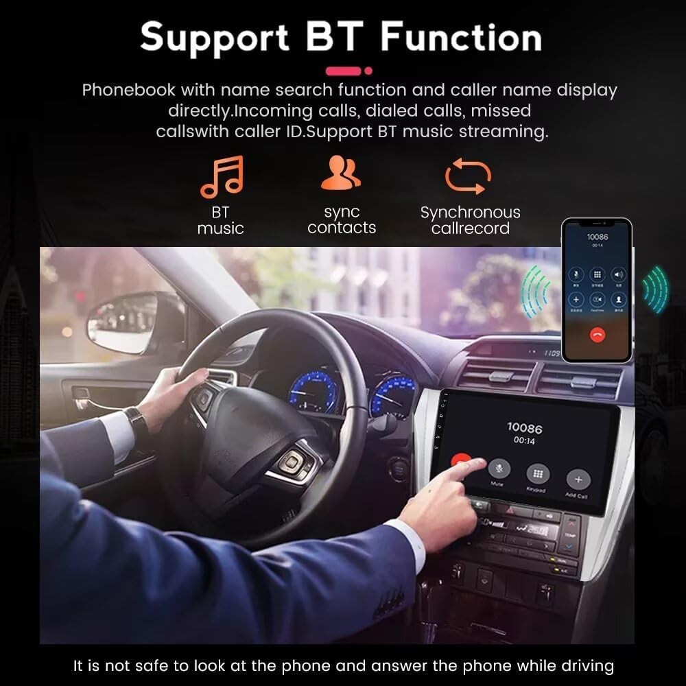 For Benz Smart Forfour Fortwo 453 4+64GB Carplay Car Radio Android 15 WIFI CAM