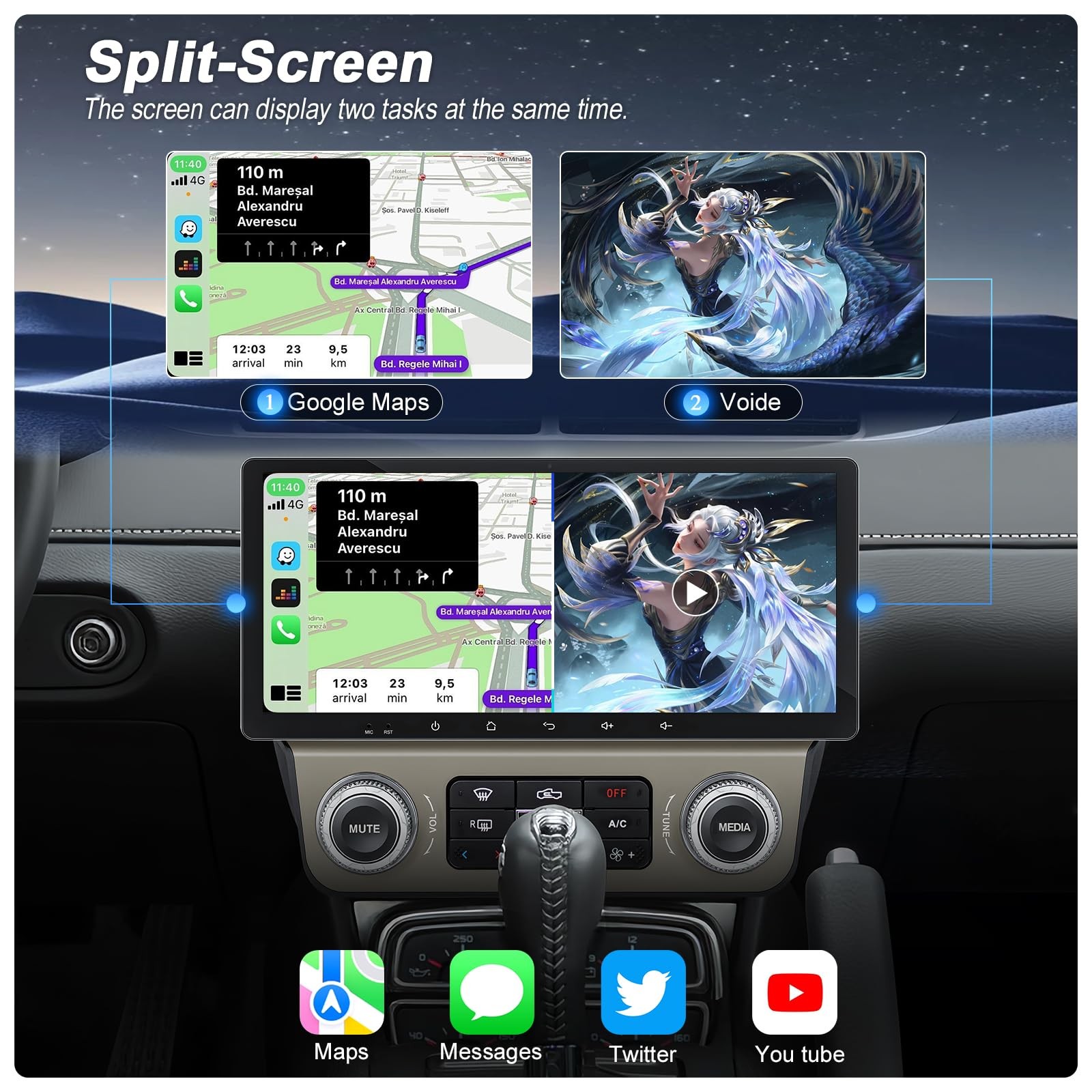 ** NEW 2010-2015 Chevy Camaro | 10.33″ Stereo | CarPlay | 8-Core | 4GB+64GB