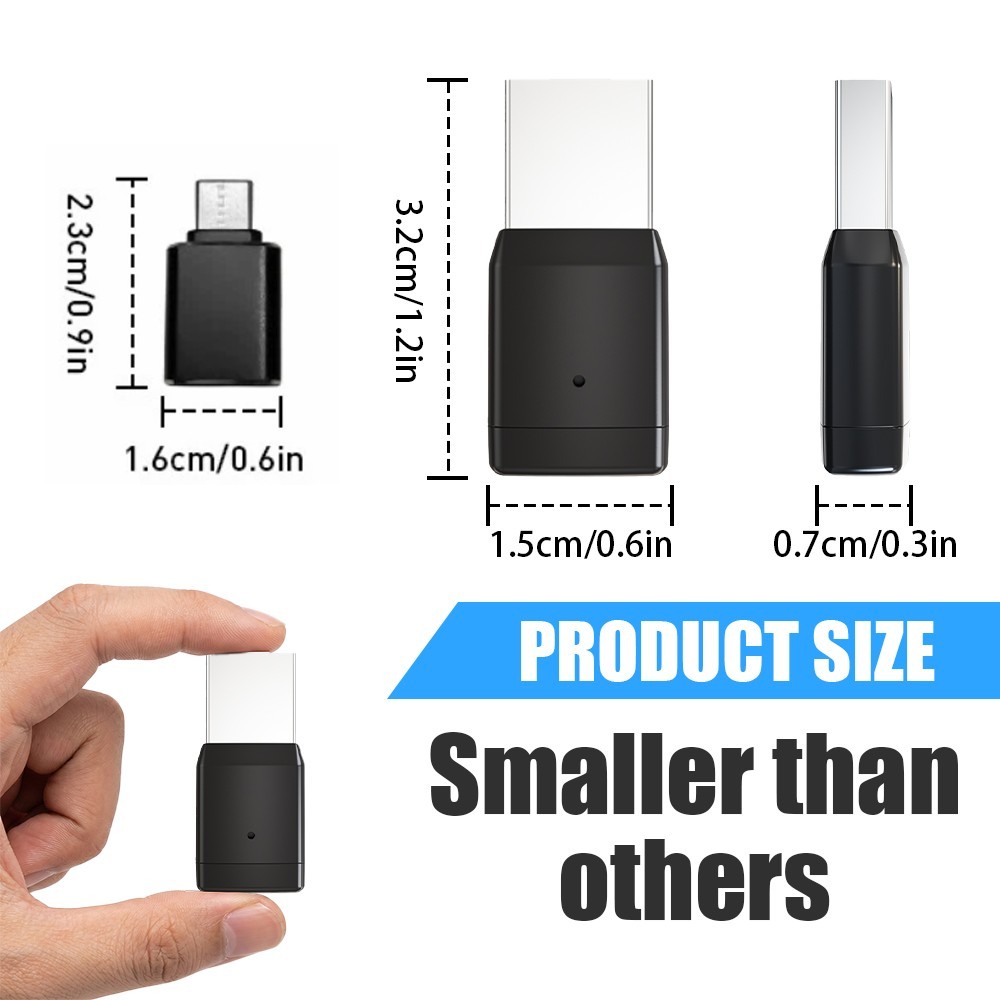 NEW Wireless USB Carplay Adapter Dongle For iPhone Apple Android Auto Plug &Play